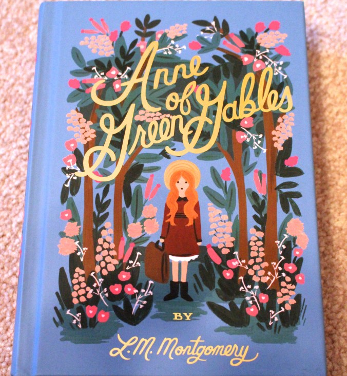 Anne of Green Gables with cover designed by Anna Bond
